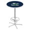 Holland Bar Stool Co 42" Chrome Notre Dame Leprechaun Pub Table L216C4228ND-Lep - alternate 1